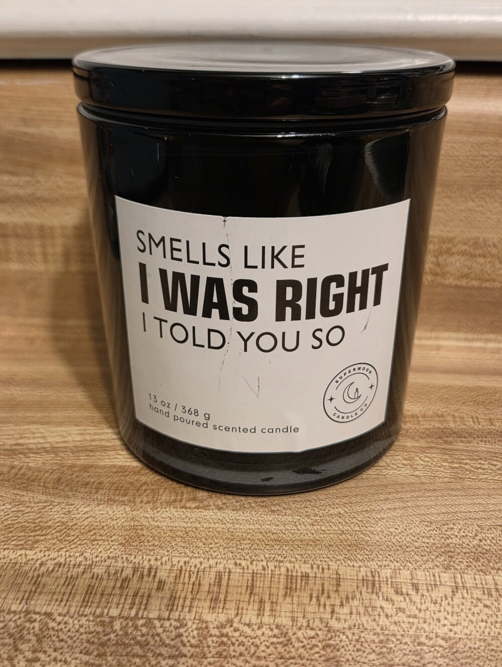 Smells Like I Was Right NWT 2 Wick Large Candle